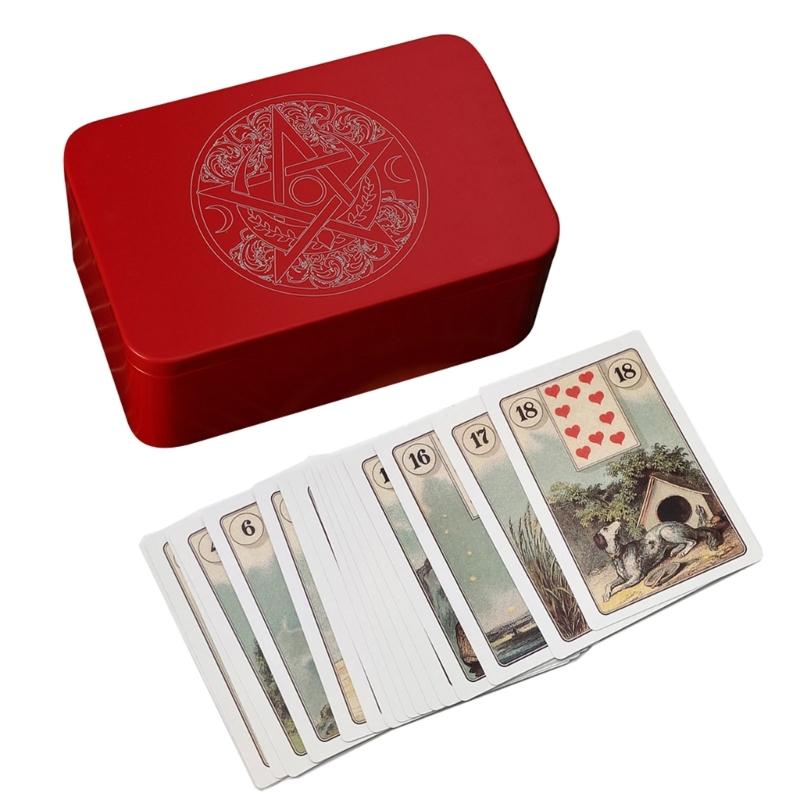 Gaming Card Box Playing Card Container Tarot Card Storage Case Packing Poker Box