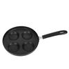 Four Hole Frying Non-stick Egg Pancake Steak Pan Cooking Pans Breakfast Maker