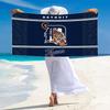 Detroit Tigers Print Beach Towel, Large Soft Quick Dry Towel for Beach Camping Swimming