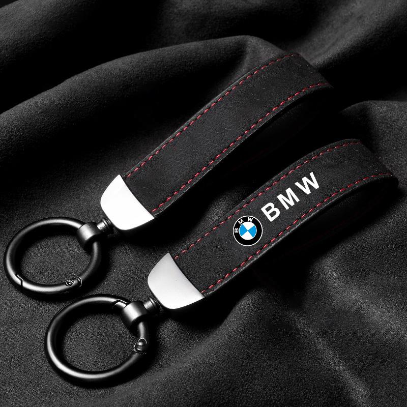 Leder Auto Emblem Schlüsselanhänger Für BMW F30 F10 E90 F20 E46 E60 E70 E39 E36 E87 X7 E92 E91 E28 X3 X1 X2X5 X6 E3 Autoaufkleber