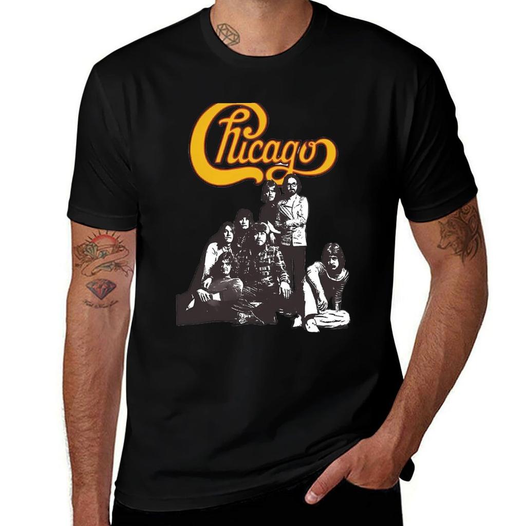 Chicago Band Tshirt Plus Size Loose Fit Tshirt