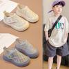Wide-Fit Canvas Shoes for Kids, Breathable Spring/Summer, Soft Sole, Boys and Girls' Indoor Shoes