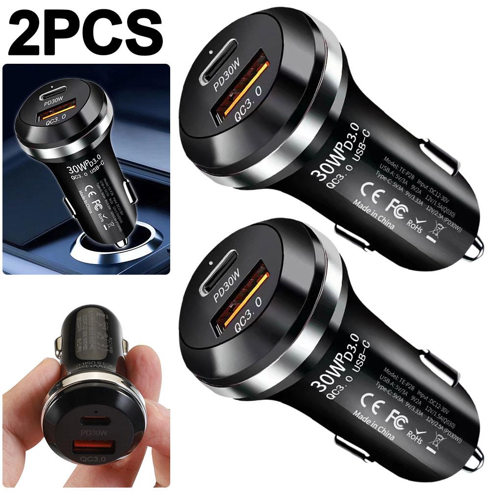 

- 48 Вт Auto-Handy-Ladegerät QC3.0 Super-Ladegerät USB A для Huawei Xiaomi (Швар