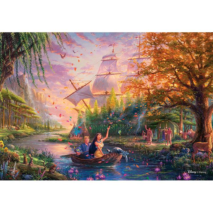 Pocahontas Farewell (Canvas) Jigsaw Puzzle Disney 1000 Pieces