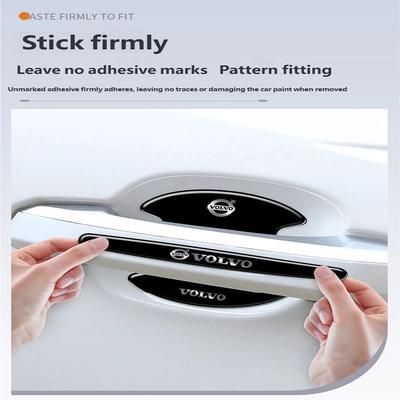 8pcs/car Door Handle Bowl Anti-scratch Protective Stickers XC60 XC90 S60 S80 S60L V40 V60 AWD V90 V70 XC40 Car Accessories