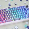 Double Texture PC Keycap Set Heat Resistant Fade Proof Design with Sublimated Side Lettering Keycaps 150pcs/Set