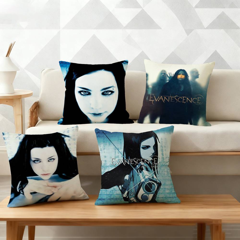 EEvanescence Fallen AAmy Lee Pillow Case Pattern Printed Pillowcase For Living Room Sofa Cushion Cover