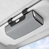 Auto Opbergdoos voor Zonneklep Schokbestendige Beschermende Brillenhoes met Zachte Velours Voering Magnetische Sluiting Grote Capaciteit Organizer voor Kaarten Sleutels