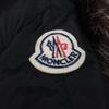 MONCLER DUBERRAN Duberan fur-trimmed hooded down jacket coat 00 blackUsed