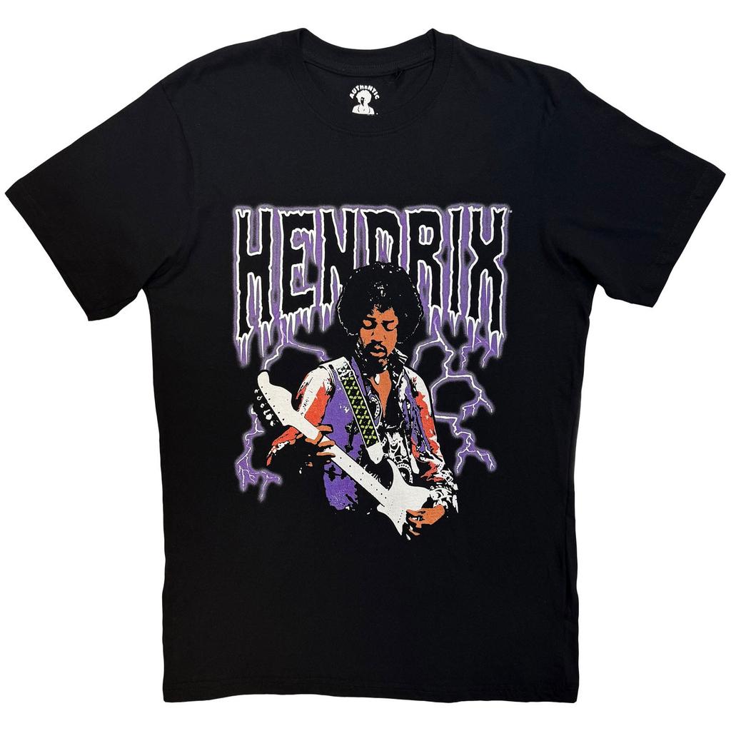 Jimi Hendrix Lightning Tee Tshirt Unisexs