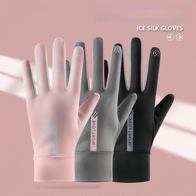 Guanti Sportivi Caldi da Donna Autunno e Inverno Impermeabili e Antiscivolo Guanti da Ciclismo Resistenti al Vento e al Freddo Attività All'aperto Glo