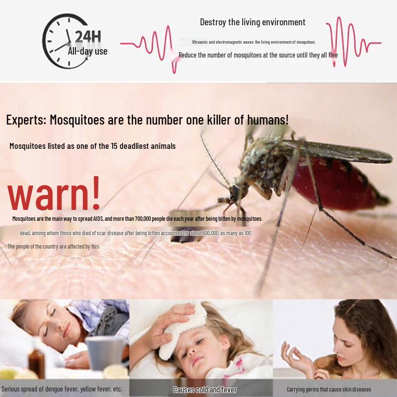 Smart Ultrasonic Pest Repeller: Multi-Frequency Mouse & Mosquito Control