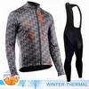 2025 Pro Team Winter Thermal Fleece Cycling Jersey Set Long Sleeve Bicycle Clothing Mtb Bike Wear Maillot Ropa Ciclismo Cycling