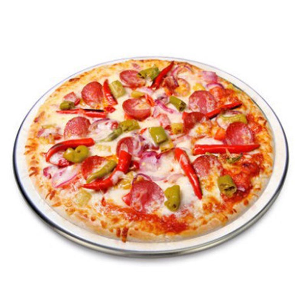 Professional Grade Aluminum Pizza Mesh Plate for Homemade Pizzas 8 Inches