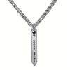 Men's Viking Rune Norse Mythology Themed Pendant Necklace