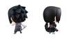 Chimi Mega Buddy NARUTO Shippuden Sasuke Uchiha Itachi Sibling Showdown Set 65mm PVC Painted Complete Figure Series! & Approx.