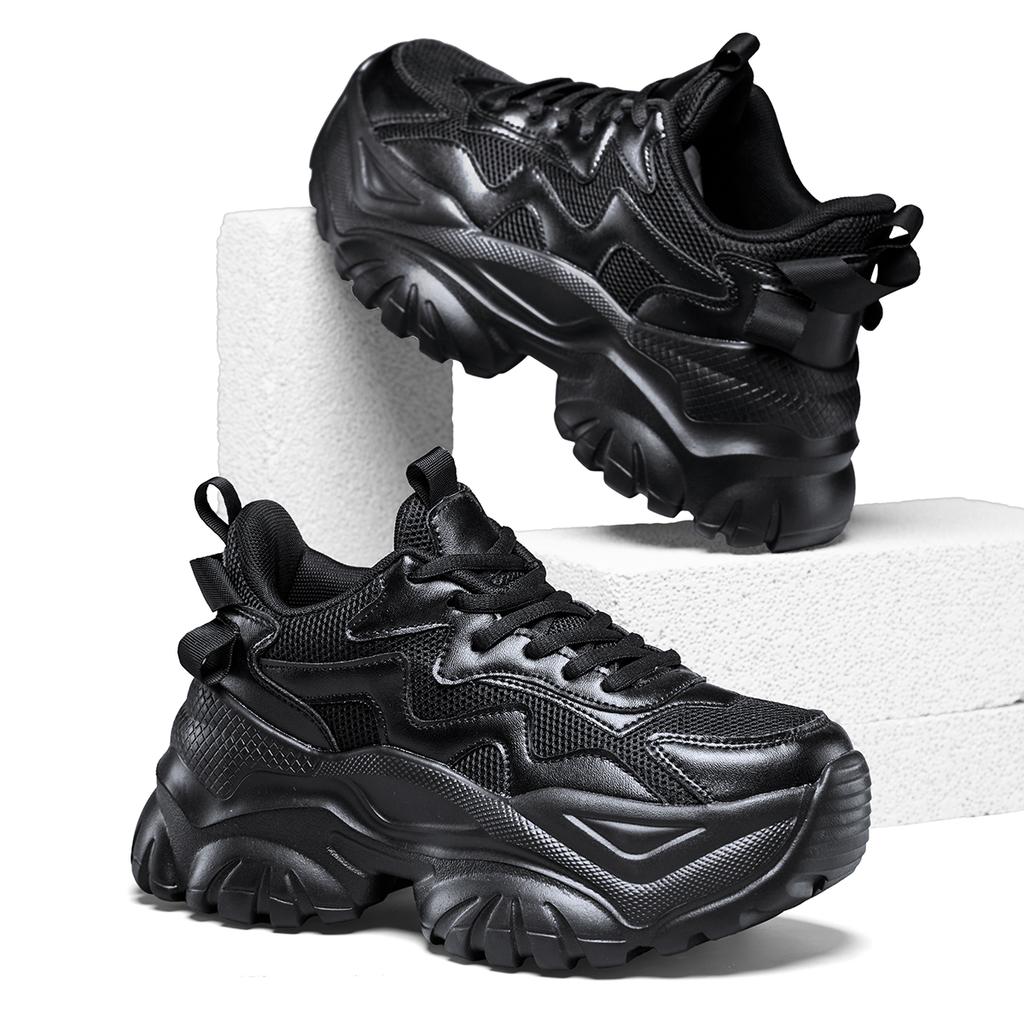 TUINANLE Neue modische und vielseitige trendige Sneaker für Damen: Bequeme Sneaker mit dicker Sohle, Größen 35-42
