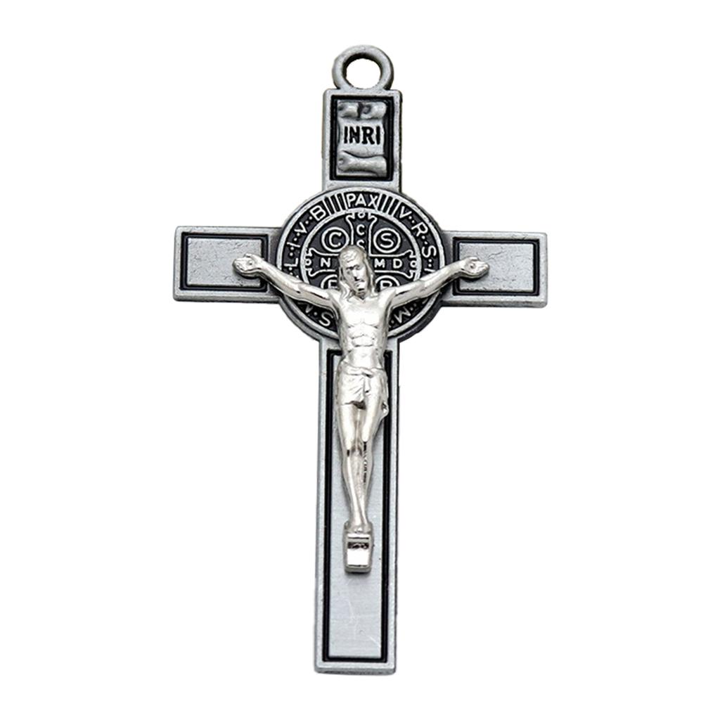 Necklaces Unique Metal Pendants Jewelry Cross Charm Suitable for Christian Believers Gift Enthusiasts Trendsetters