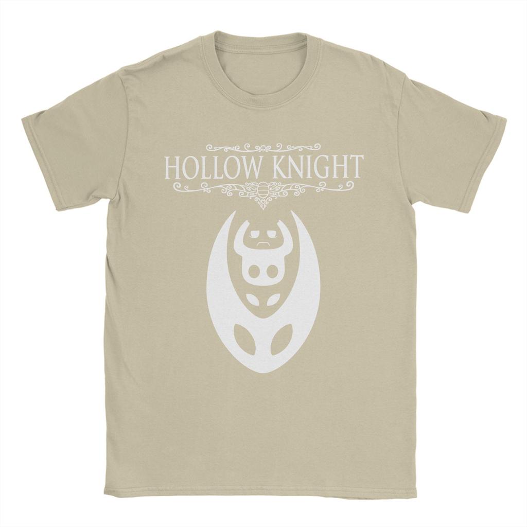 Hollow Knight Silksong Game T Shirts Men 100% Cotton Novelty T-Shirt Crewneck Tees Short Sleeve Clothing Gift