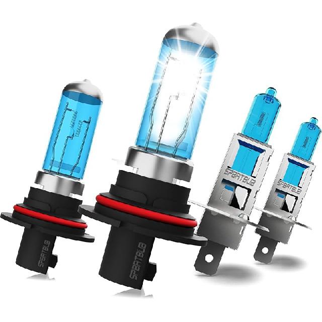 Compatible with Ford Focus 2012-2018 Lights Headlights Bulbs, H1 High Beams + H11/H9/H8 Low Beam Halogen Headlights and H11 Fog Light, 6 PCS