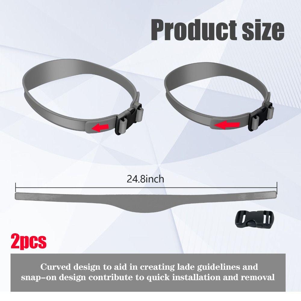 

DIY Salon Curved Hair Trimming Guide Home Hair Trimming Neckline Shaving Template Hair Styling сірий