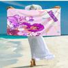 Custom Name Ultra-Soft Beach Towel with Aphmau Theme,Ideal for Pool - Camping, Diving - Perfect Travel Essential, Vibrant Beach Towel.