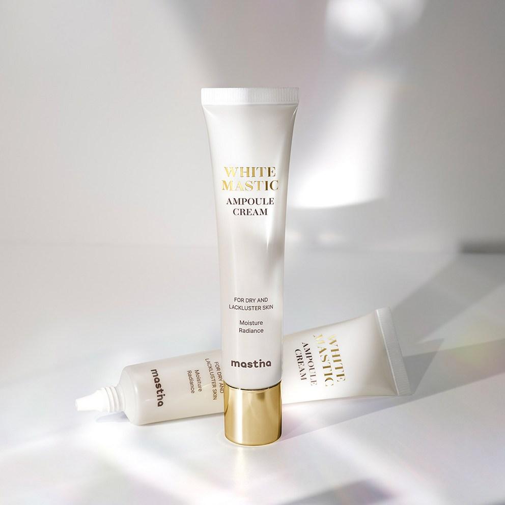 Weiße Mastix Ampullencreme