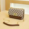 New Printed Women's Bag 2026 New High-End Fashion Retro Butterfly Underarm Chain Versatile Bag Single Shoulder Crossbody Bag