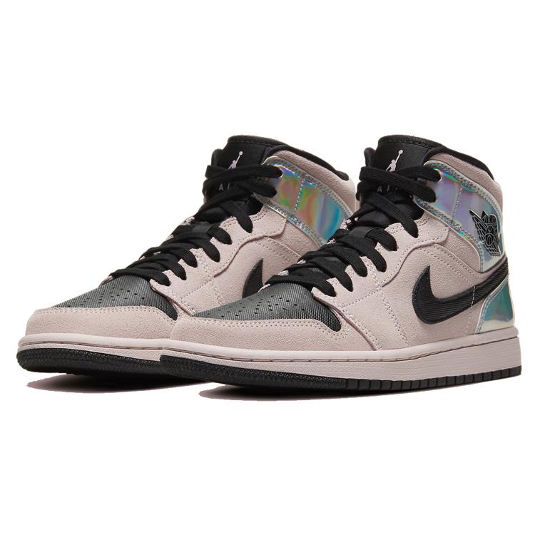 Jordan 1 Medio Polvere Sporca Iridescente Donna BQ6472-602