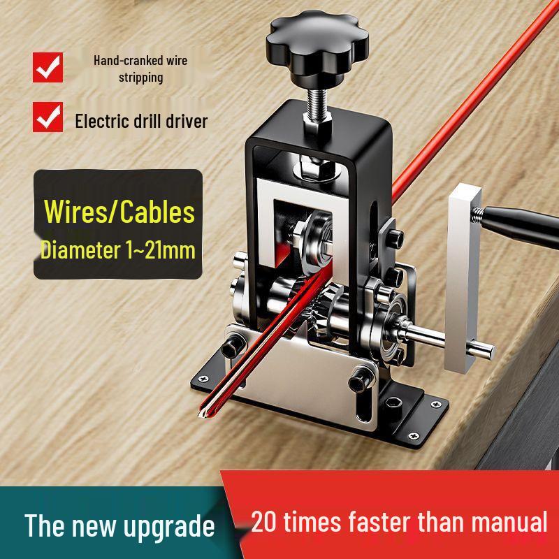 Fully Automatic Alloy Wire Stripper Tool for Cables and Electric Wires