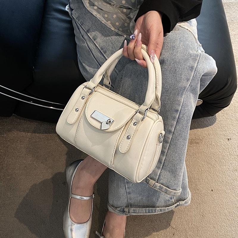 High-end Bag Women's Fashion Niche New Spring and Summer Messenger Bag Portable Bowling Bag