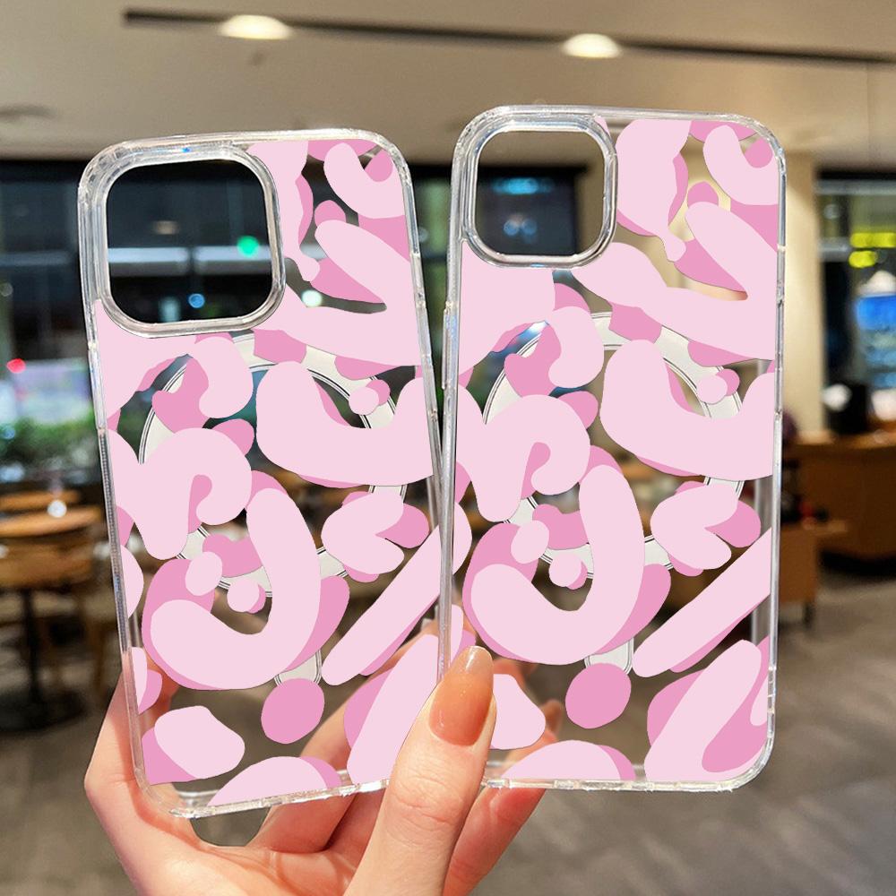 Magnetic Phone Case for iPhone 12 14 16 17 Pro 17 16 15 14 13 12 Pro Max  12 13 14 15  16 High Quality Shockproof Shell Full Protection Cute Style