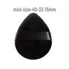 Teardrop Egg-Shaped Velvet Powder Puff for Wet and Dry Makeup Application