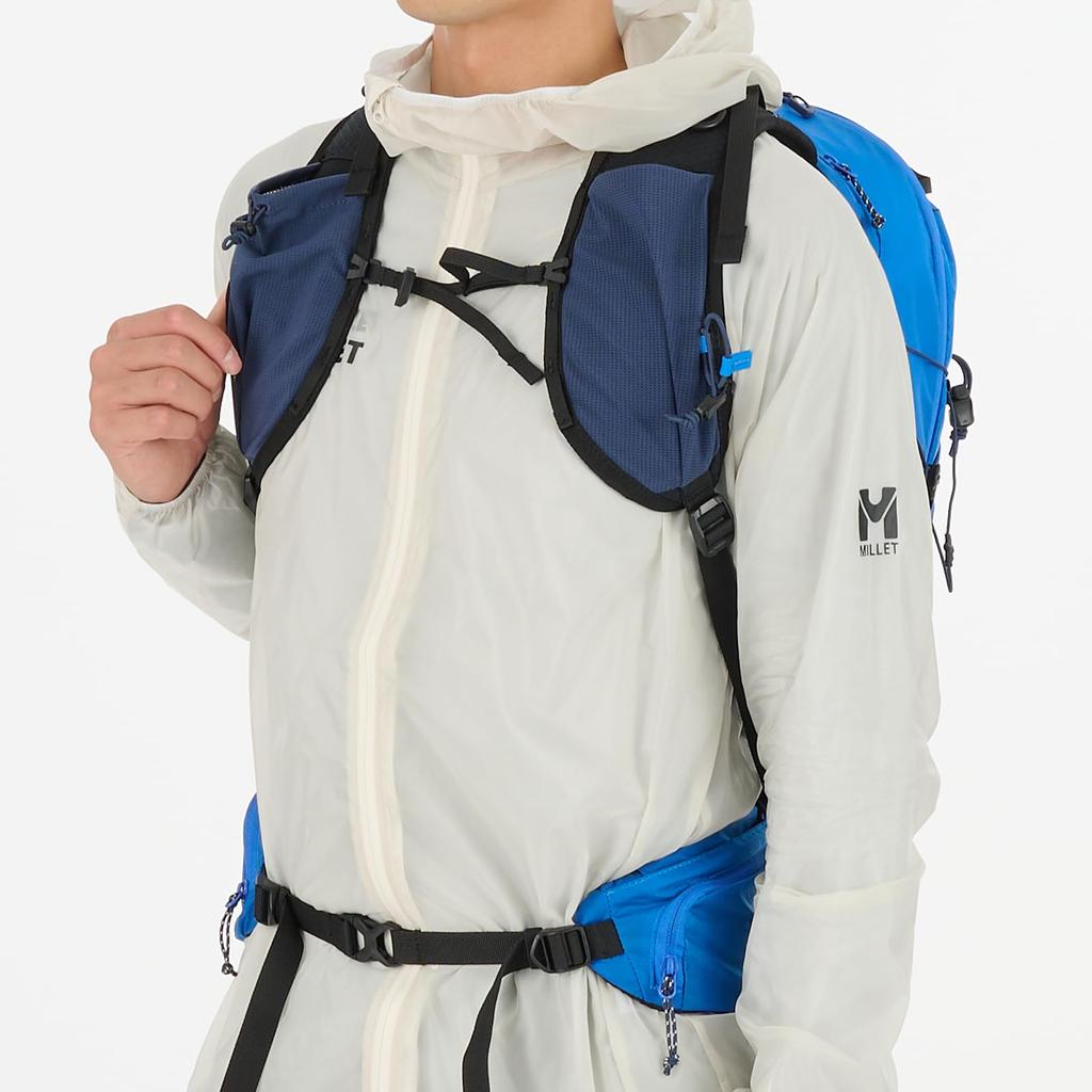 Millet GRX 22 Lightweight Icon Blue Size S Backpack, (New Logo), (MIS01303) [Back Length 43cm]