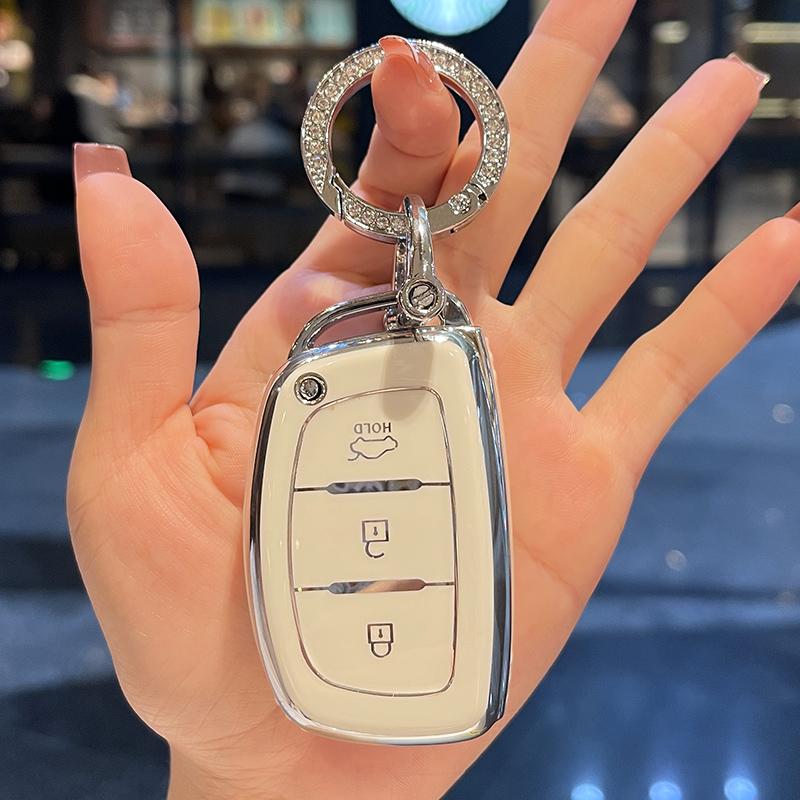 Soft TPU Car Key Case Cover for Hyundai I20 IX25 IX35 IX45 I10 I20 I30 HB20 Elantra Solaris Sonata Santa Fe Sport Tucson