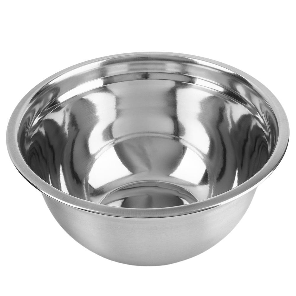 Miska Kuchenna Stalowa Do Mieszania Ubijania Potraw Sałatek 24 Cm 3,2L