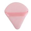 Triangle Velvet Soft Plush Thumb Puff - Skin-friendly, Non-Absorbent, Short Plush Setting Powder Cushion
