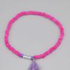 BONBEAU Neon Color Point Tassle Beads Bracelet 5 Colors