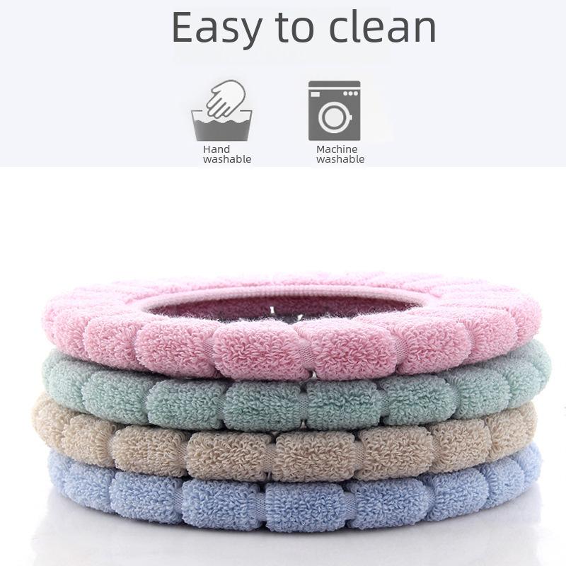 Pernă Universală Îngroșată Nordică pentru Scaun de Toaletă - Pernă în Formă de O