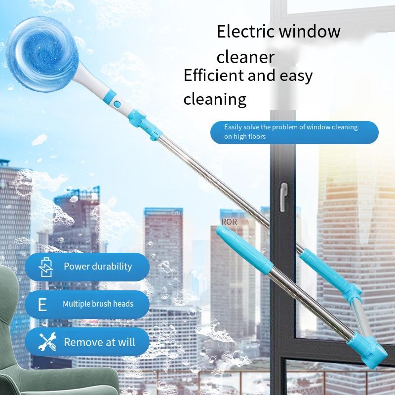 

Электрическая машина для чистки стекол для домашнего использования, машина для чистки стекол, U-образный длинный стержень, прямой стержень для бытового использования, очистка стекол