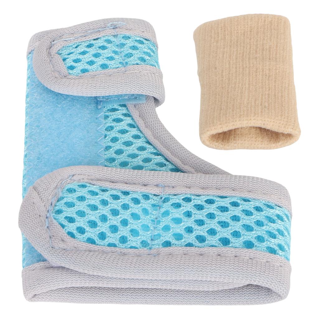 Kids Left Thumb Splint Thumb Wrist Stabilizer Joint Correction Protection Support Brace with Finger Sleeve XS for 3