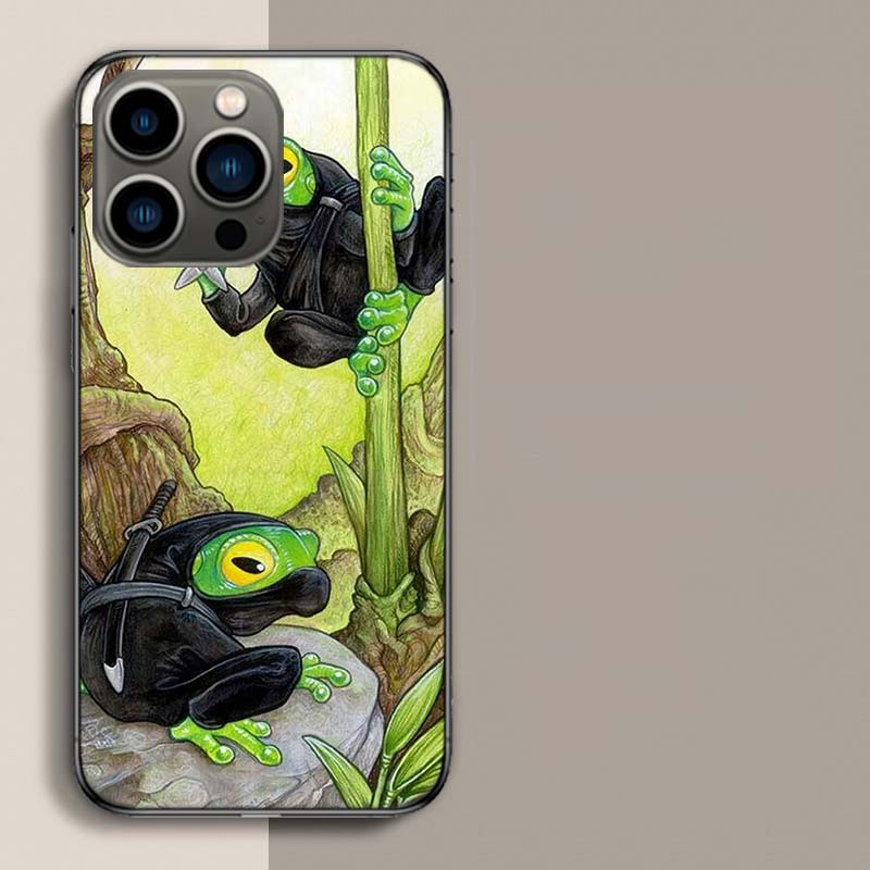 Cute Mouse Axolotl Frog Wizard Phone Case For Iphone 17 Air 15 Pro 14 Plus 16 Pro Max 17E 16E 12 13 Mini 11 Cover Cute Fundas