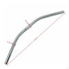 Curved Bike Handlebar Smooth Tube 25.4 Mm Clamp
