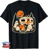 Halloween Camping Ghost Camper Vintage Style T-Shirt
