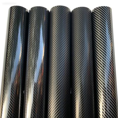 Black 3D 4D 6D Carbon Fiber Film Car Vinyl Wrap Sticker Auto Wrapping Foil Laptop Phone Cover Motorcycle Matte Decoration Films