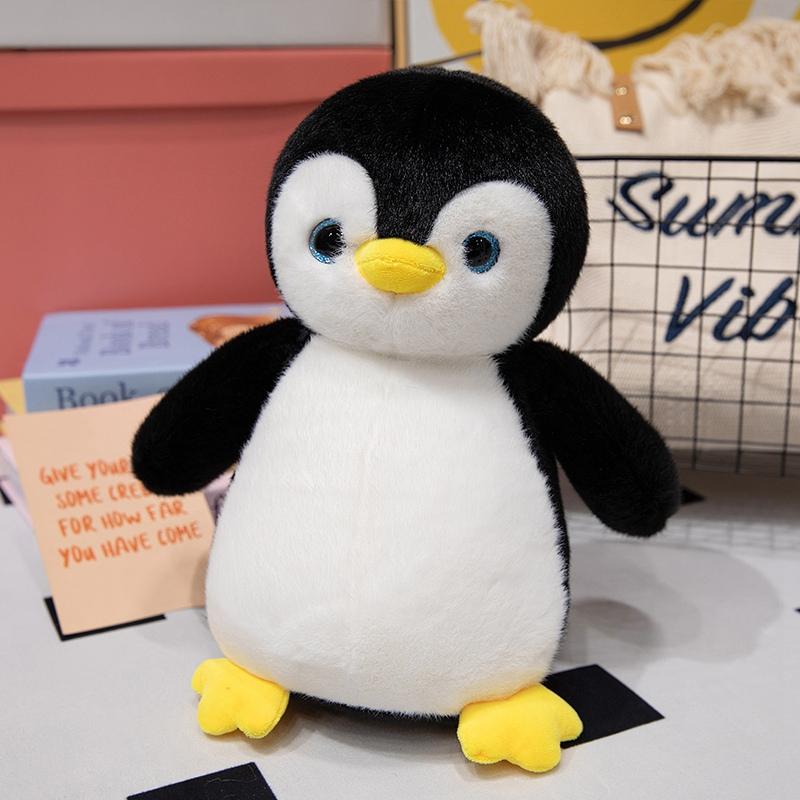 25/30CM Luminous Little Penguin Plush Toys Stuffed Cartoon Animal Doll Cute Healing Accompany Toys For Nice Christmas Gifts