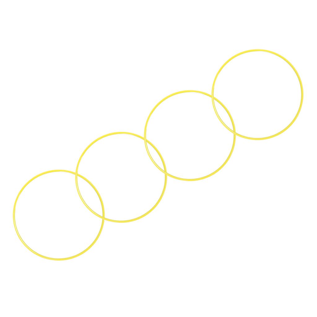 4 Bucăți Protector Jantă Roată Protecție Zgârieturi Autoadeziv Protecție Jantă Roată Inele Decorative Universale pentru Butuc 18 Inch Galben