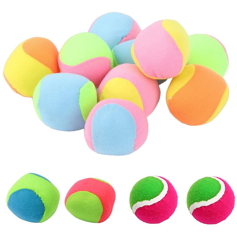 3/6PCS Sticky Ball Colorful Soft Ball Hard Ball Toss Catch Chase Game Prop Suitable for Home Park Playground PE Class Supply ZYF
