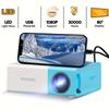 Mini Portable YG300 LED Outdoor Mini HD 1080P Mobile Projector Children's Projector Ultra-clear Mini Portable Projector