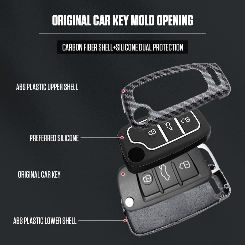 Interior Mouldings Car Remote Key Case Cover Protect Shell Fob For Chery ARRIZO7 E3 E5 A3 A5 Tiggo 2 3 5 3X Fulwin2 Eastar Littl